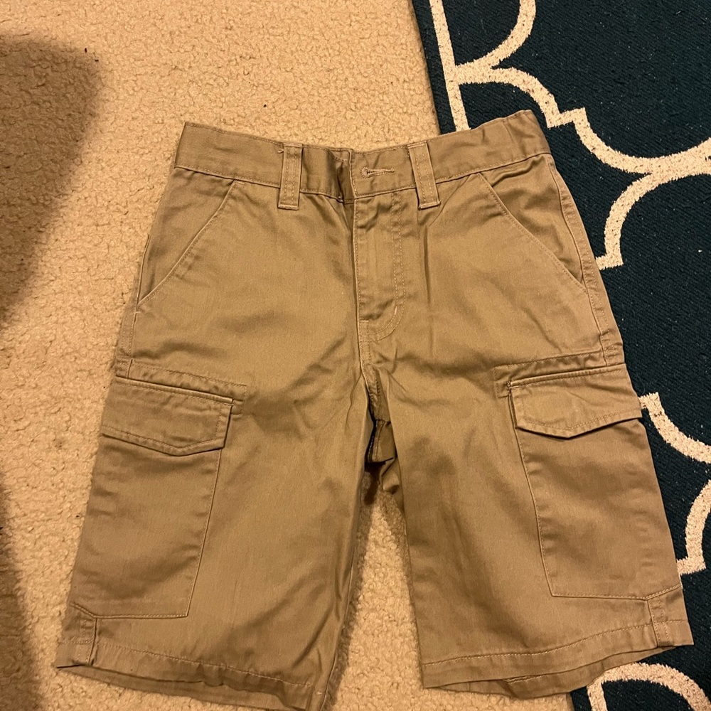 Boys Khaki Shorts